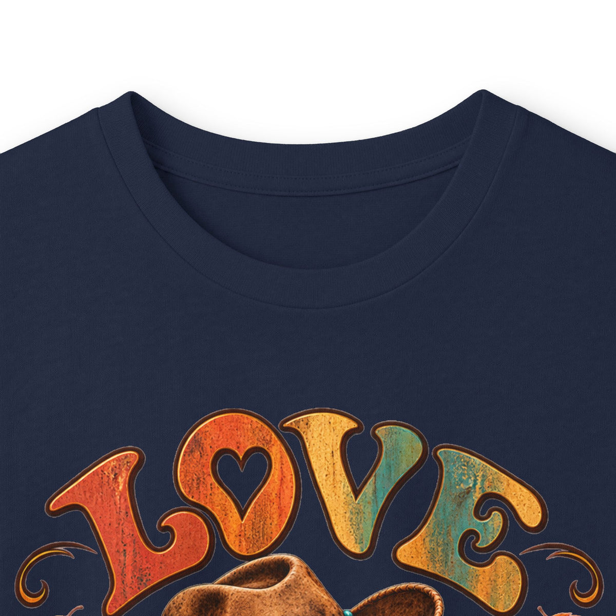 Love & Peace Retro Sunflower Long Sleeve Tee