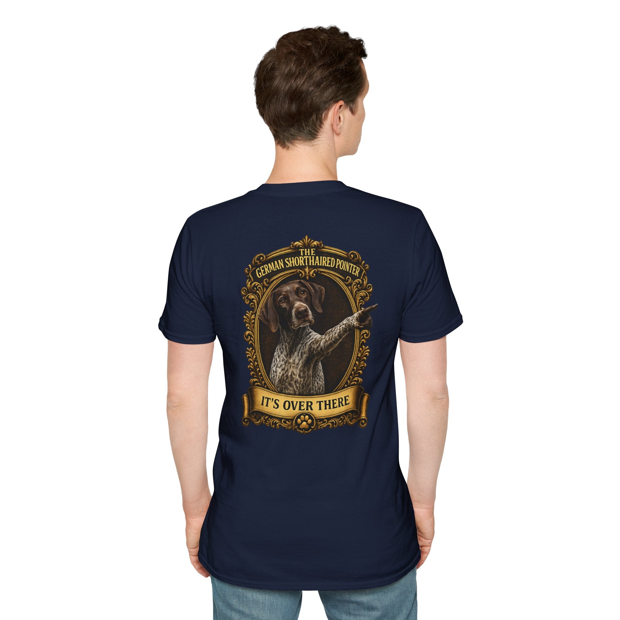 German Shorthaired Pointer T-Shirt – 'It's Over There' Dog Lover Tee
