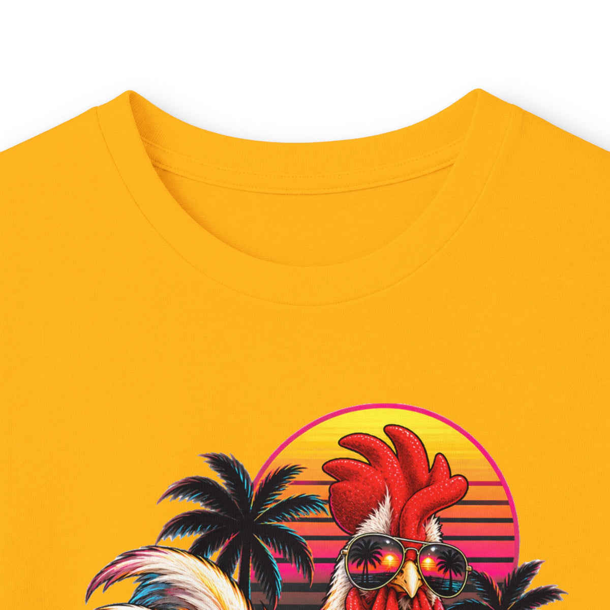 Rooster Sunset Long Sleeve Tee
