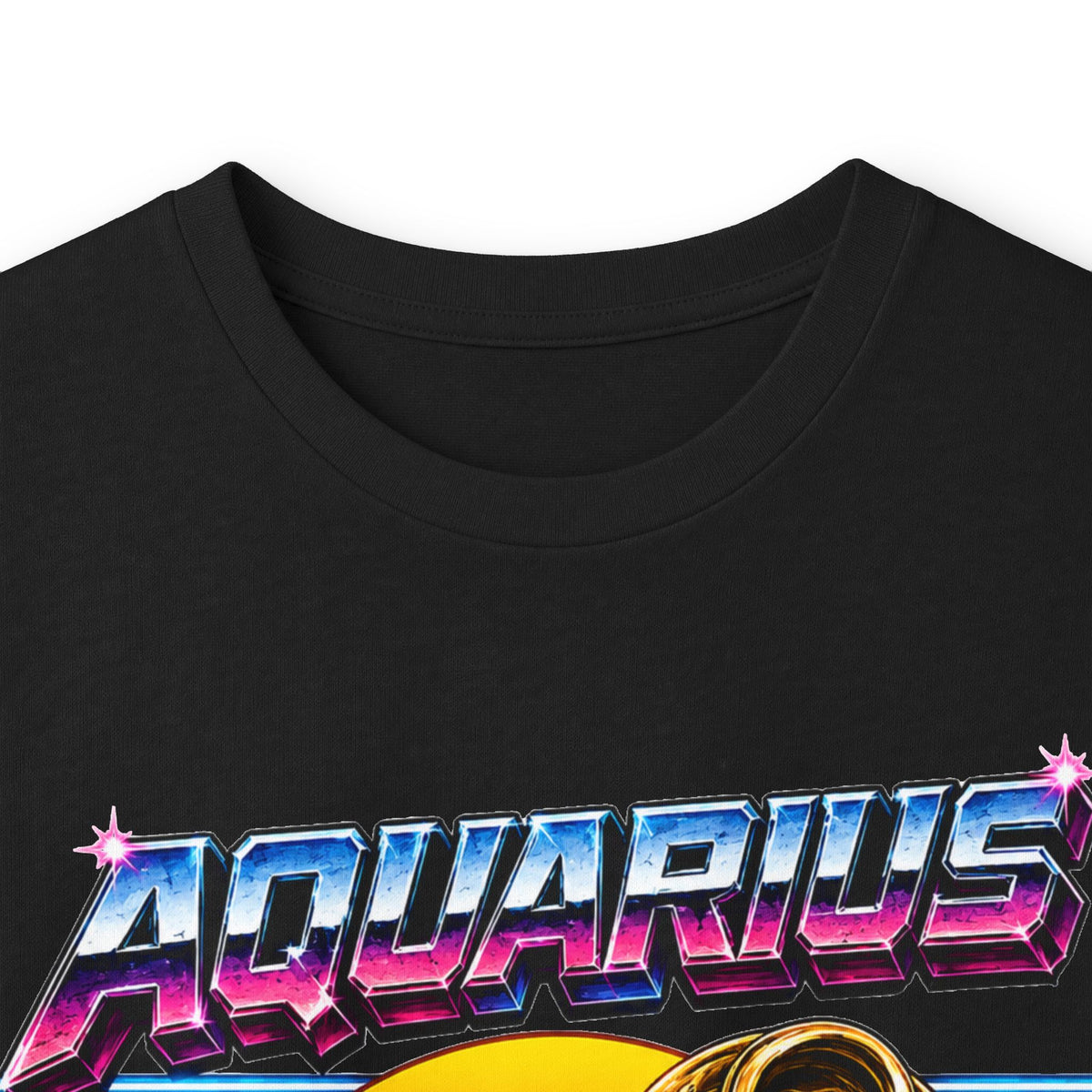 Aquarius Retro Wave Long Sleeve Tee