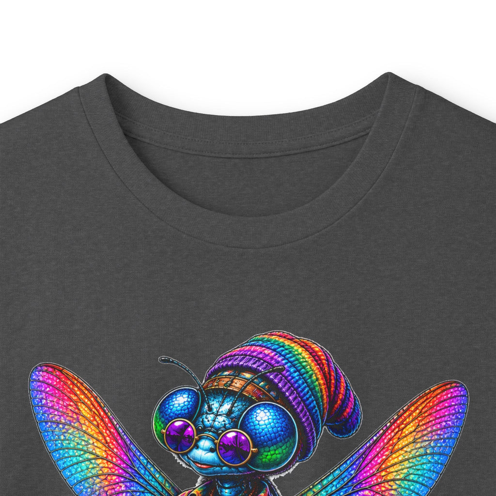 Psychedelic Dragonfly Cyberpunk Long Sleeve Tee