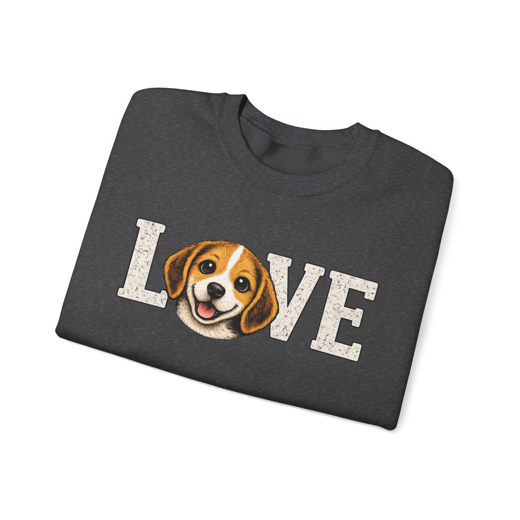Beagle Love Sweatshirt — Cute Dog Lover Crewneck
