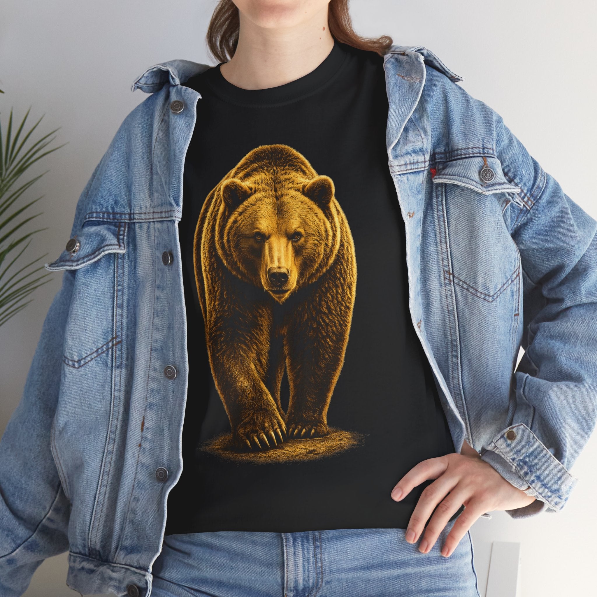 Bear Graphic Tee — Wilderness Grizzly Shirt for Outdoor Lovers
