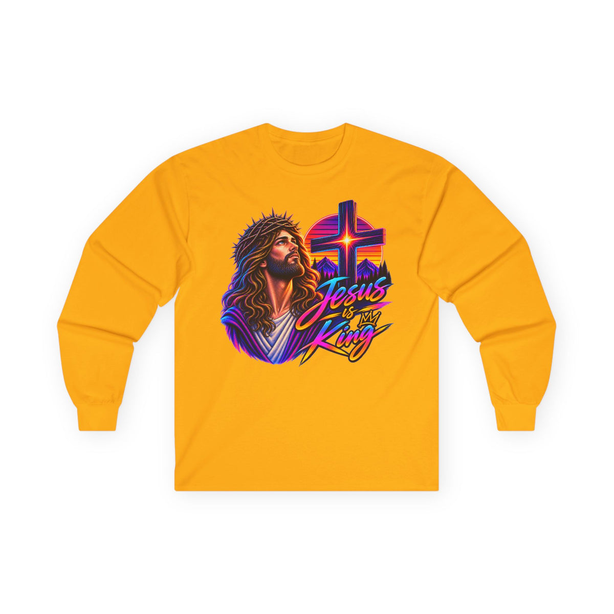 Jesus Is King Long Sleeve Tee