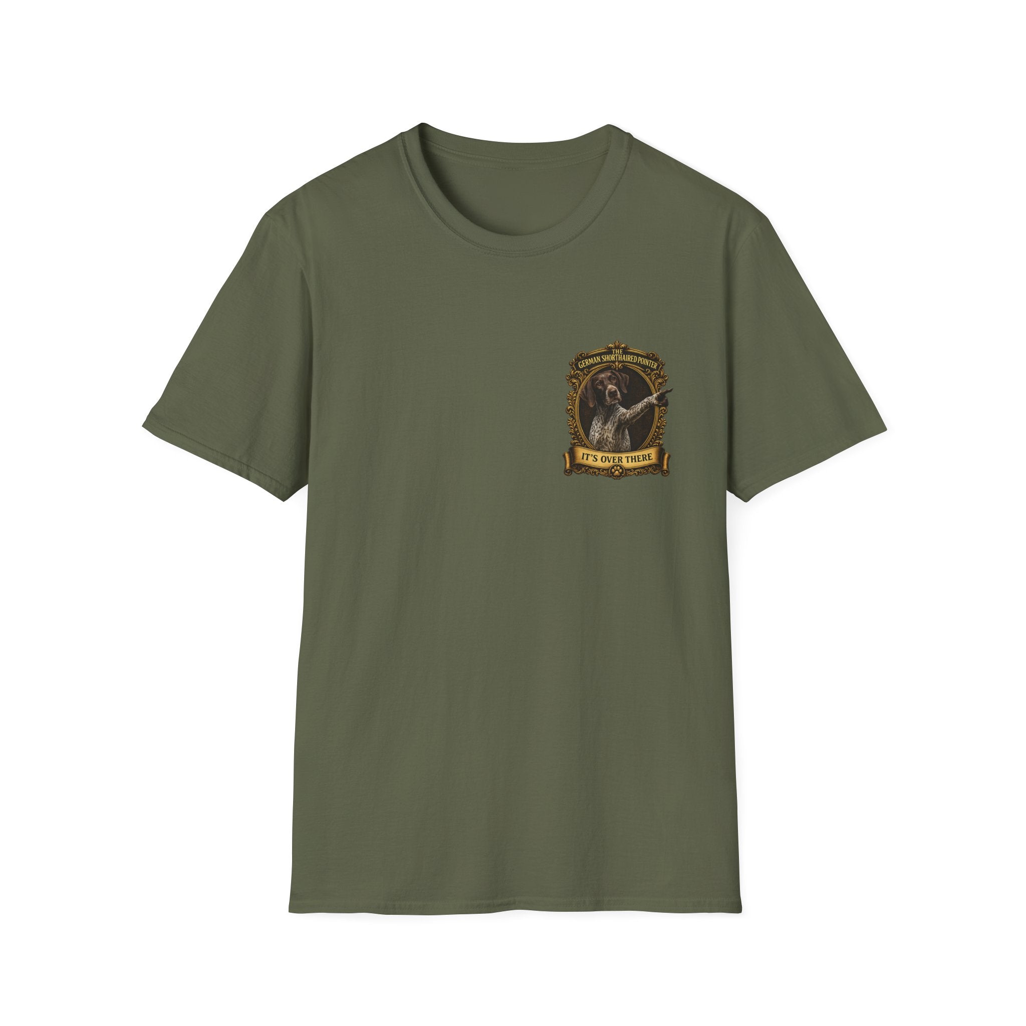 German Shorthaired Pointer T-Shirt – 'It's Over There' Dog Lover Tee