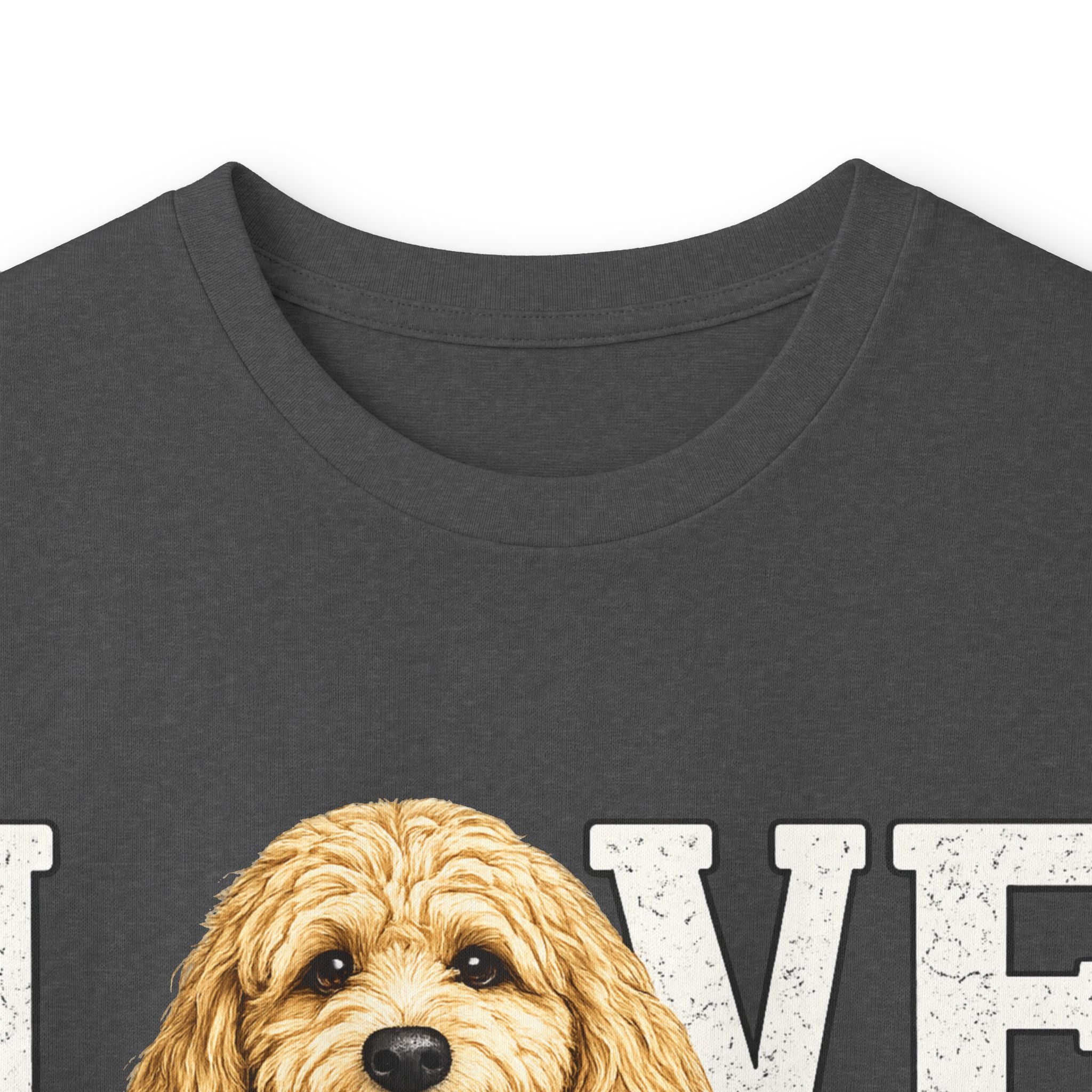 Golden Doodle 'LOVE' Long Sleeve Tee – Dog Mom/Dad Pet Lover Shirt