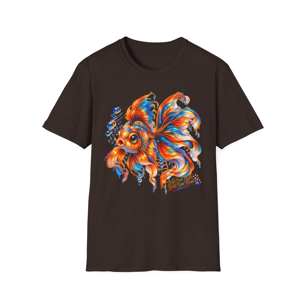 Colorful Goldfish T-Shirt — Vibrant Fish Art Tee