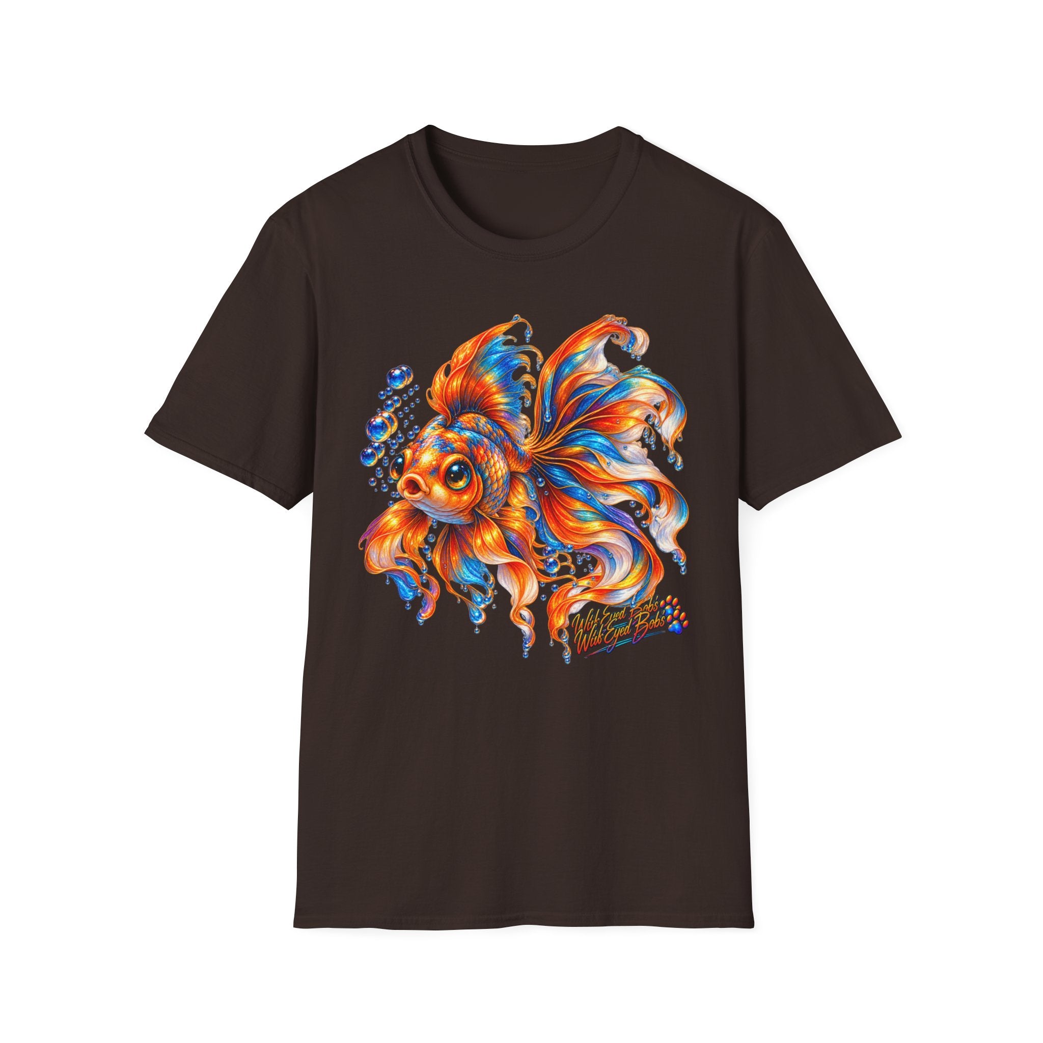 Colorful Goldfish T-Shirt — Vibrant Fish Art Tee