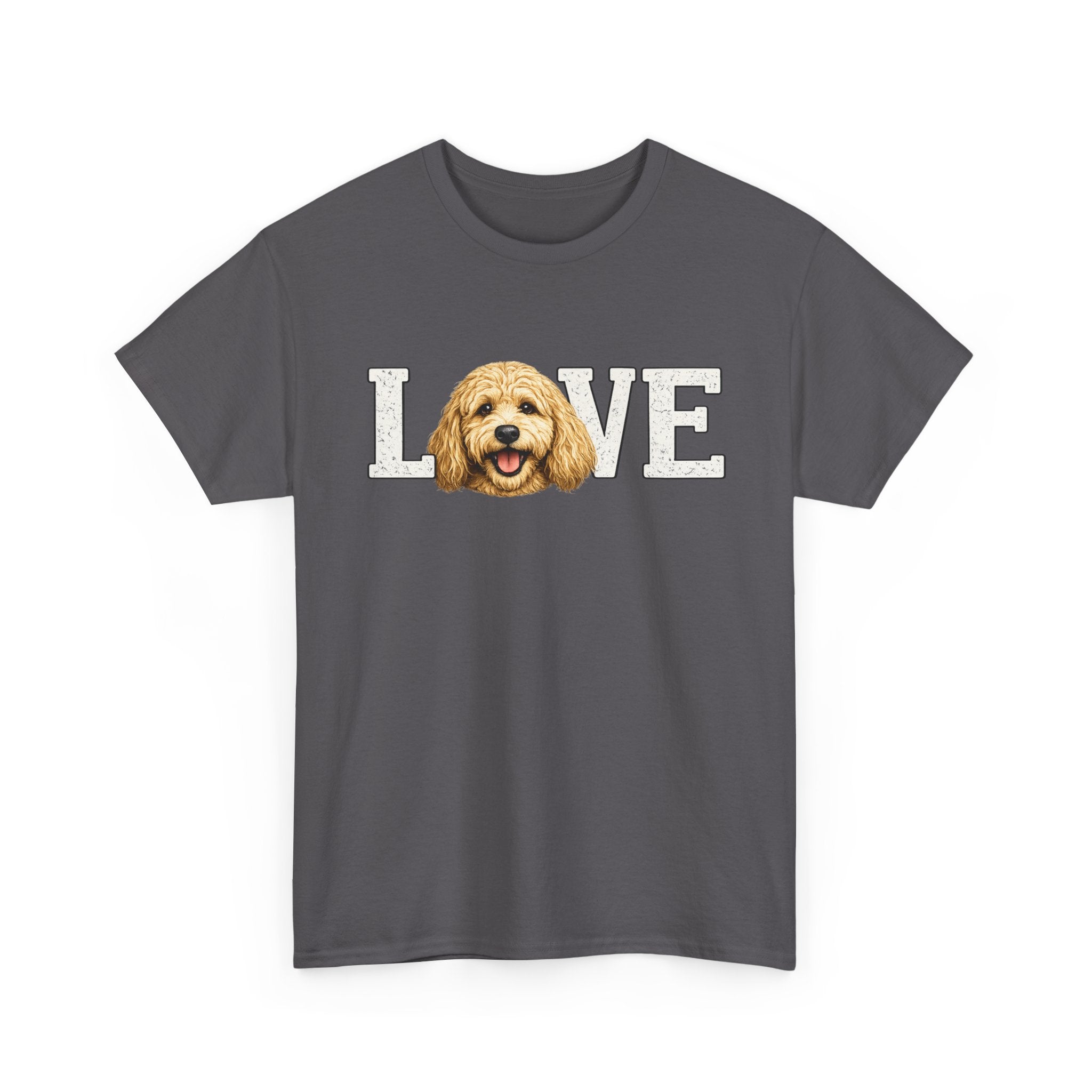 Love Goldendoodle T-Shirt — Golden Doodle Face Graphic Tee