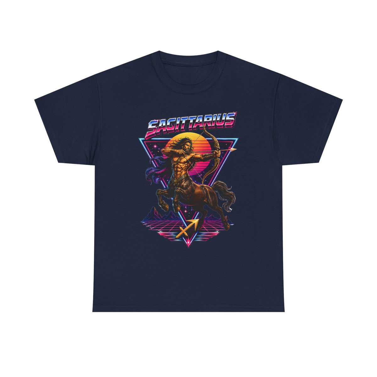 Sagittarius Retro Centaur Astrology Tee