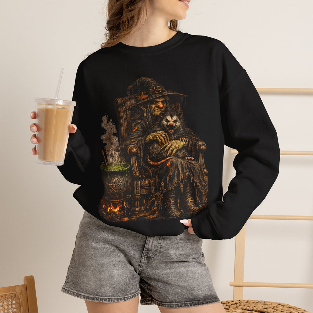 Witch & Possum Cauldron Sweatshirt