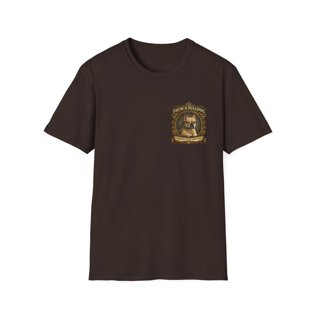 French Bulldog T-Shirt — "The French Bulldog: Master of the Side Eye" Vintage Dog Tee