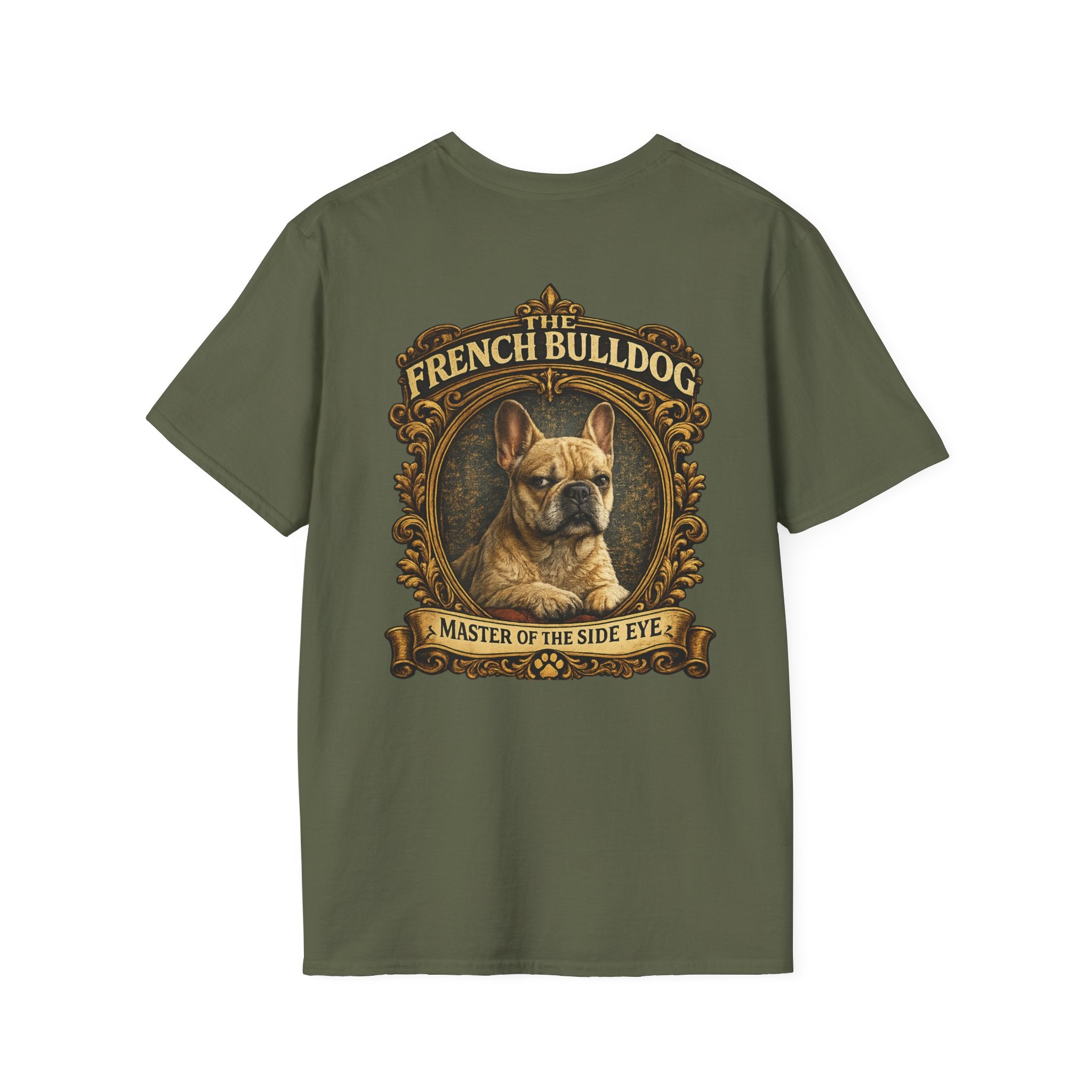French Bulldog T-Shirt — "The French Bulldog: Master of the Side Eye" Vintage Dog Tee