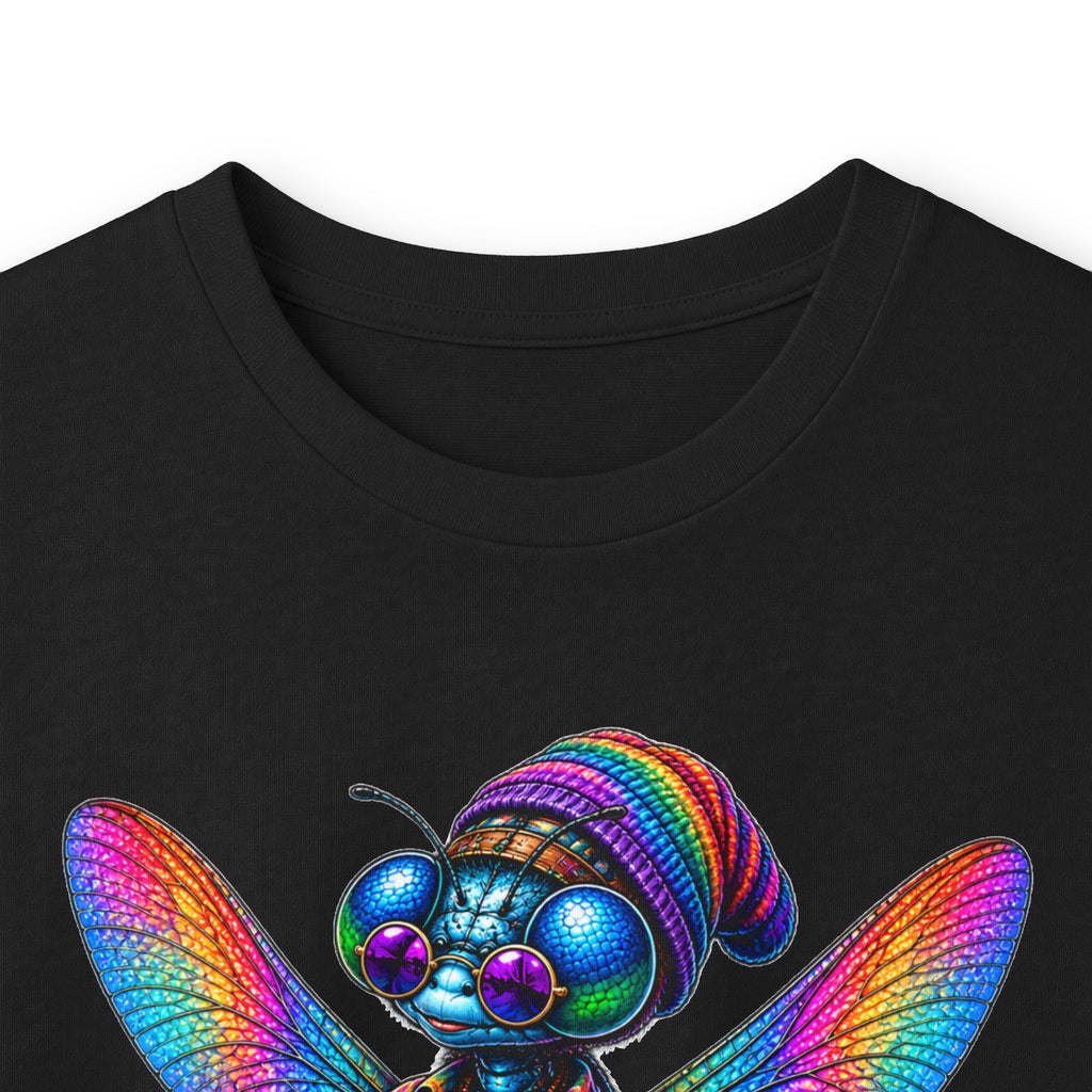 Psychedelic Dragonfly Cyberpunk Long Sleeve Tee
