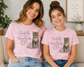 Fearfully & Wonderfully Made T‑Shirt — Cat Illustration, Psalm 139:14 Inspirational Tee