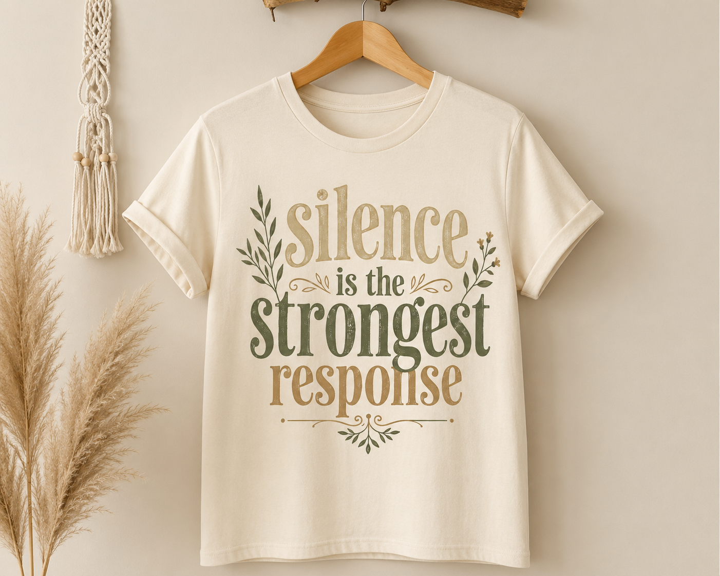 Silence Is the Strongest Response T-Shirt