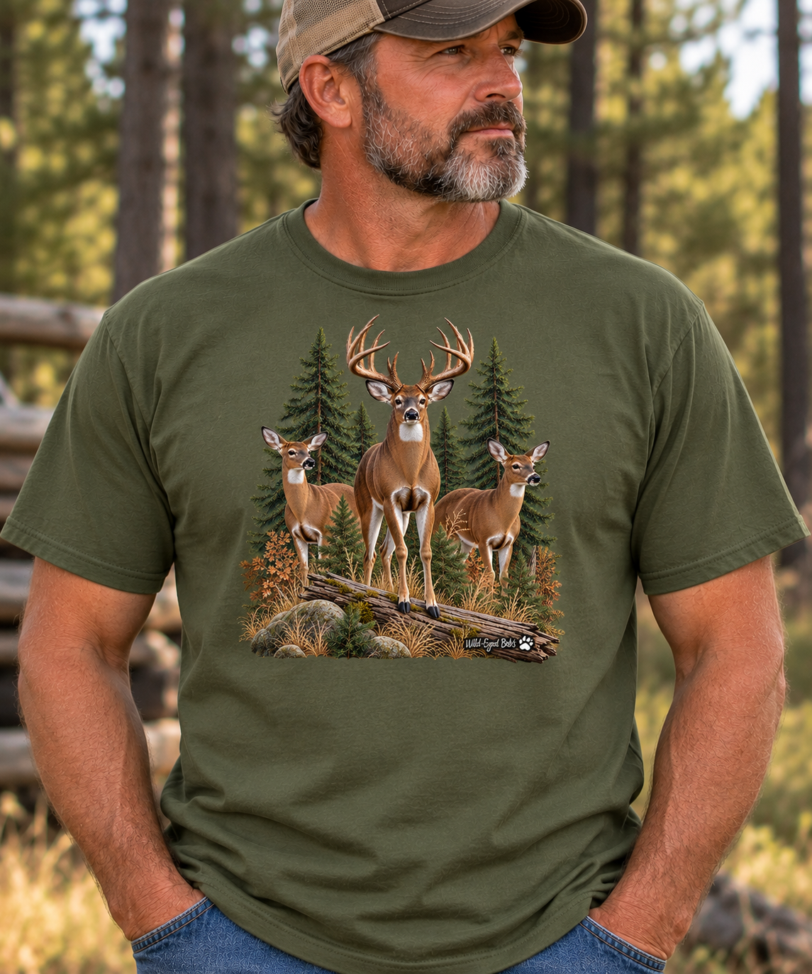 Big Buck Forest T-Shirt