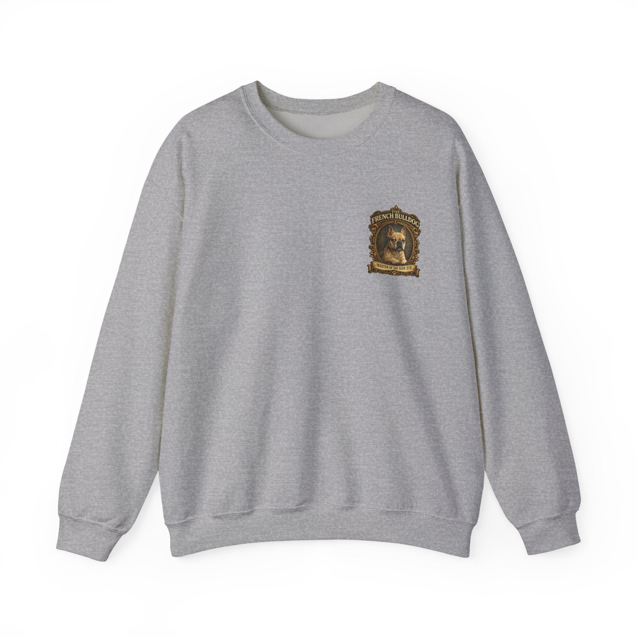 French Bulldog Sweatshirt — "Master of the Side Eye" Vintage-Style Crewneck