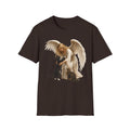 Angel with Cat T-Shirt — Guardian Angel Pet Lover Tee