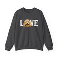 Love Goldendoodle Crewneck Sweatshirt — Cute Goldendoodle Face Pullover for Dog Lovers