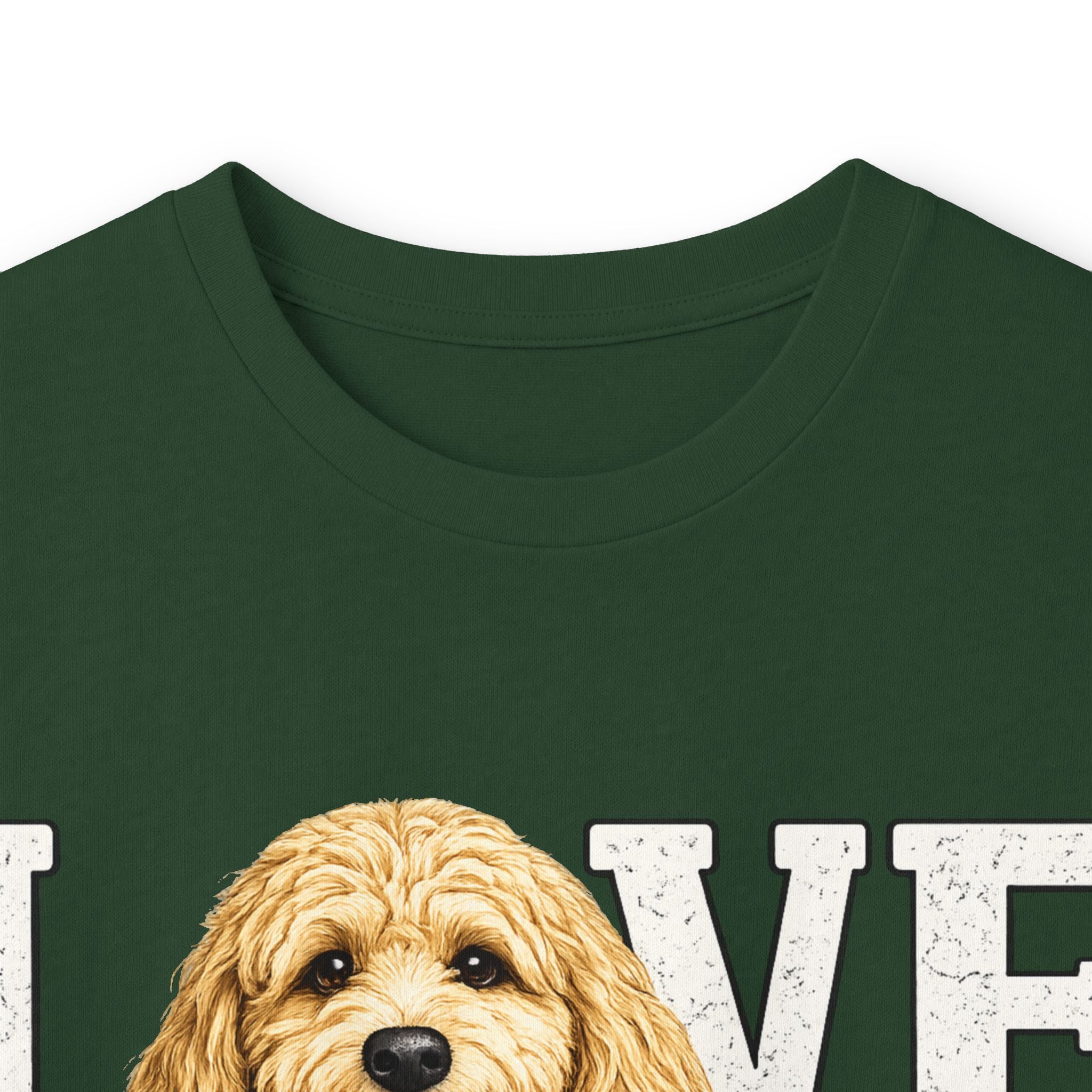 Golden Doodle 'LOVE' Long Sleeve Tee – Dog Mom/Dad Pet Lover Shirt