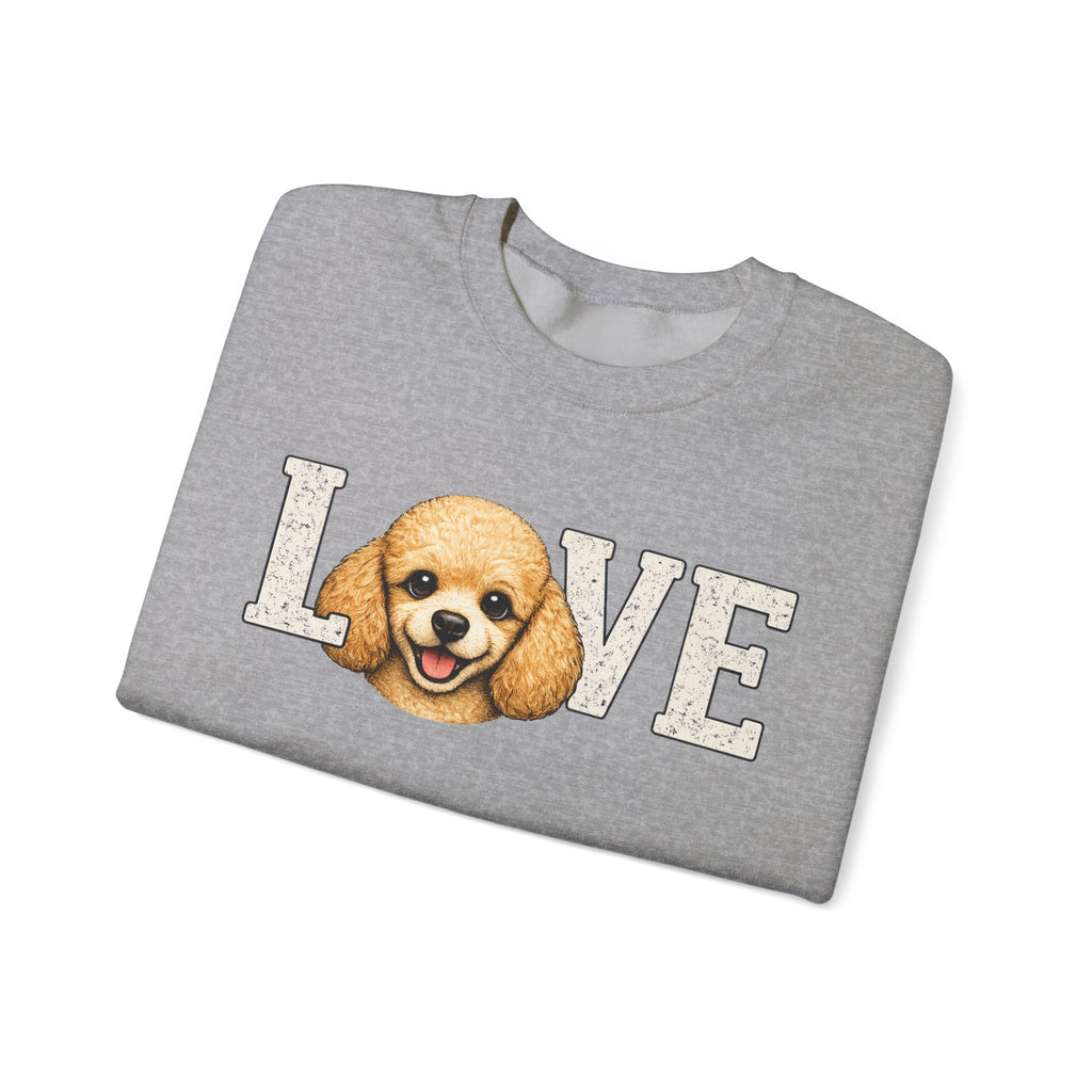 Poodle LOVE - Crewneck Sweatshirt