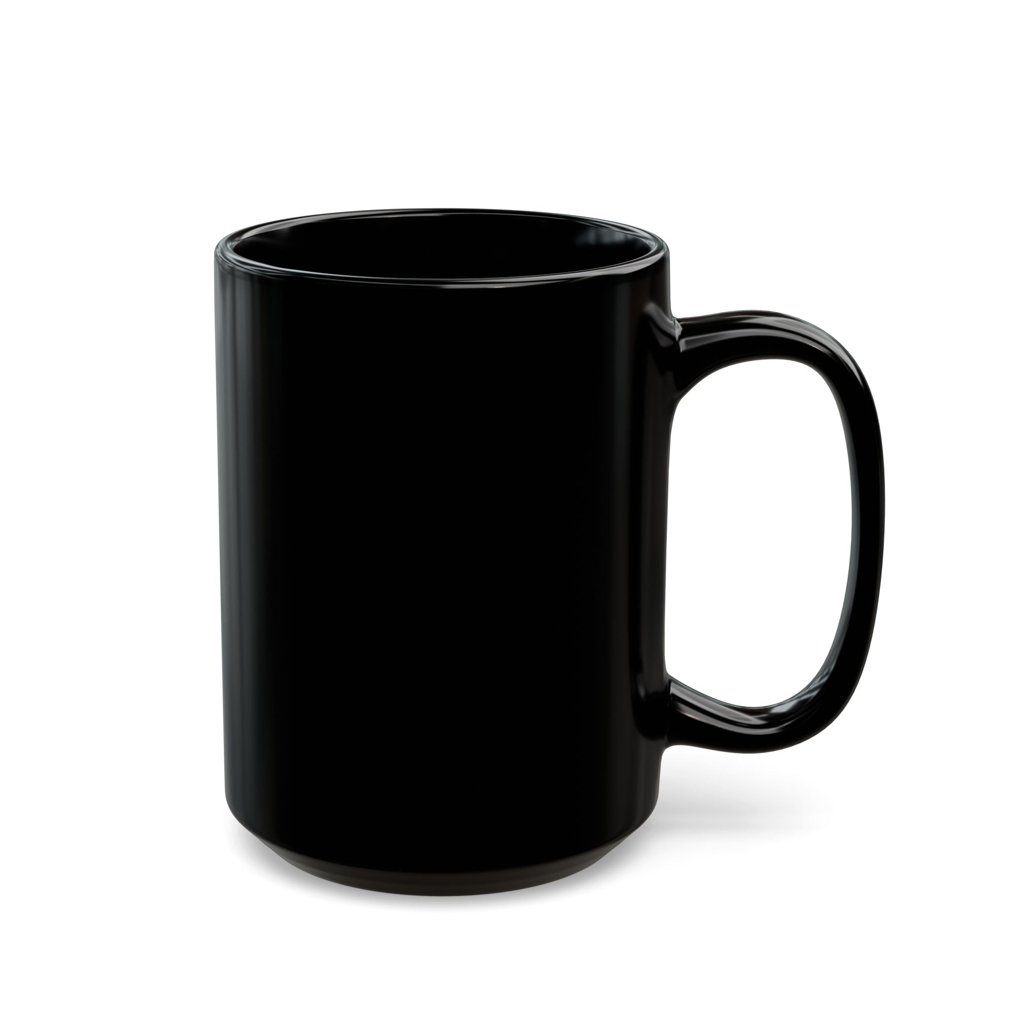 Black Mug — Vintage Motorcycle Crest Coffee Cup (11oz/15oz)