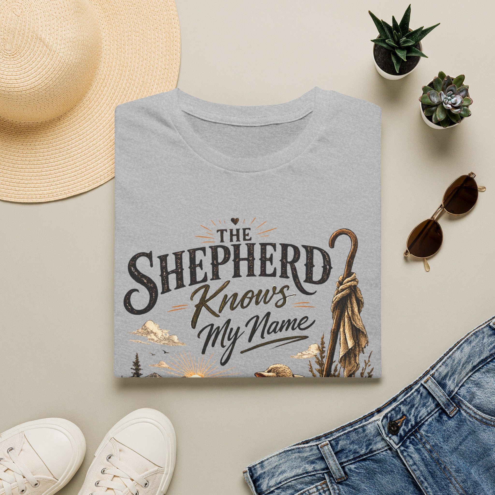 Shepherd Knows My Name T‑Shirt