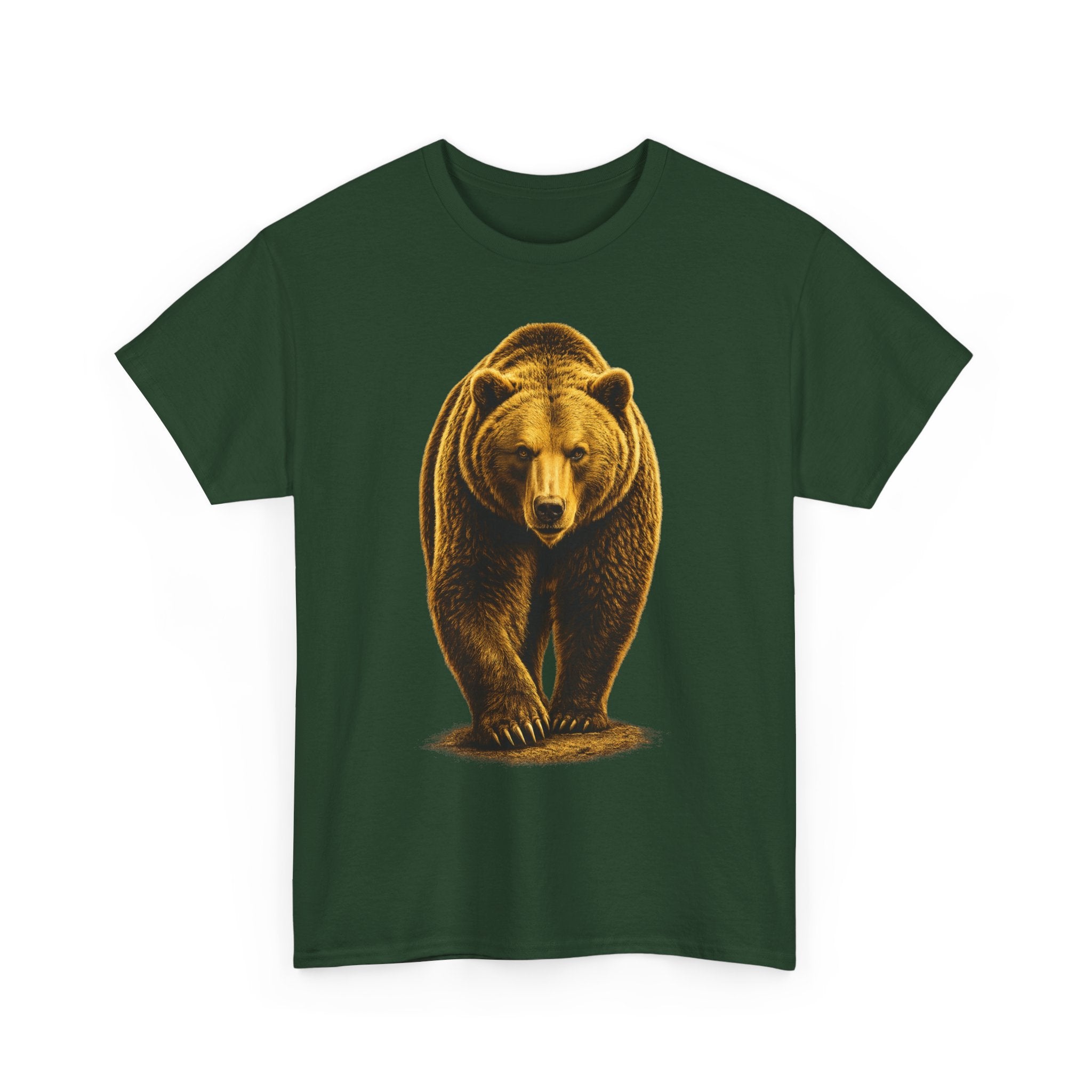 Bear Graphic Tee — Wilderness Grizzly Shirt for Outdoor Lovers