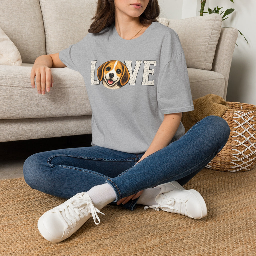 Love Beagle T-Shirt — Cute Dog Lover Tee