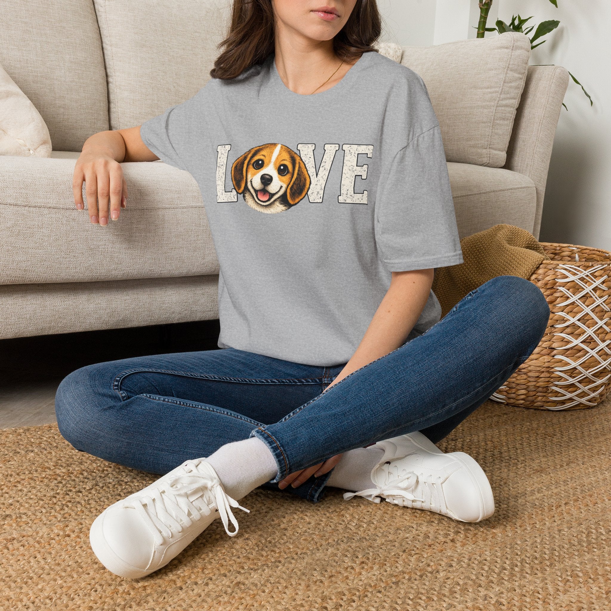 Love Beagle T-Shirt — Cute Dog Lover Tee