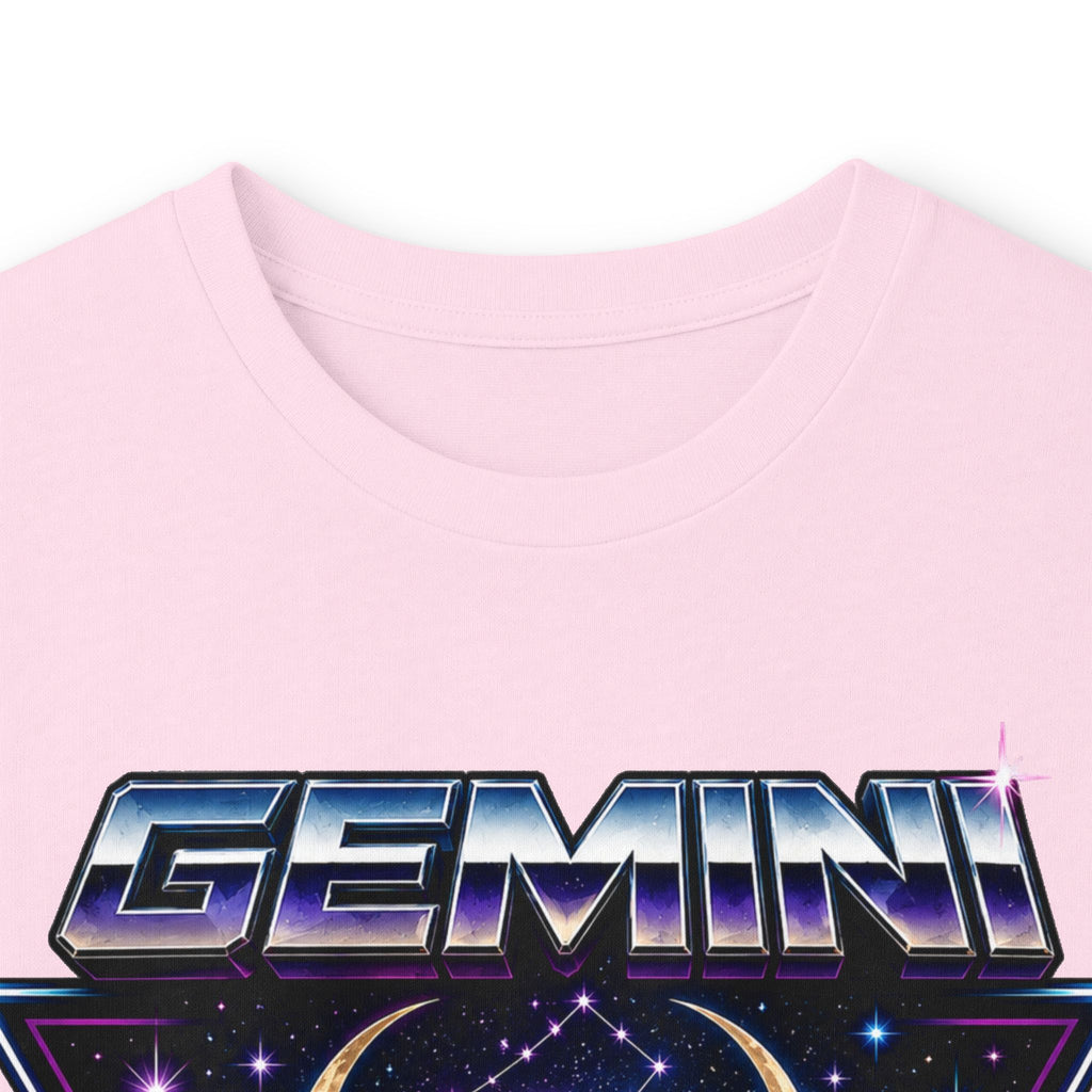 Gemini Zodiac Long Sleeve Tee — Retro Twin Goddesses Astrology Shirt
