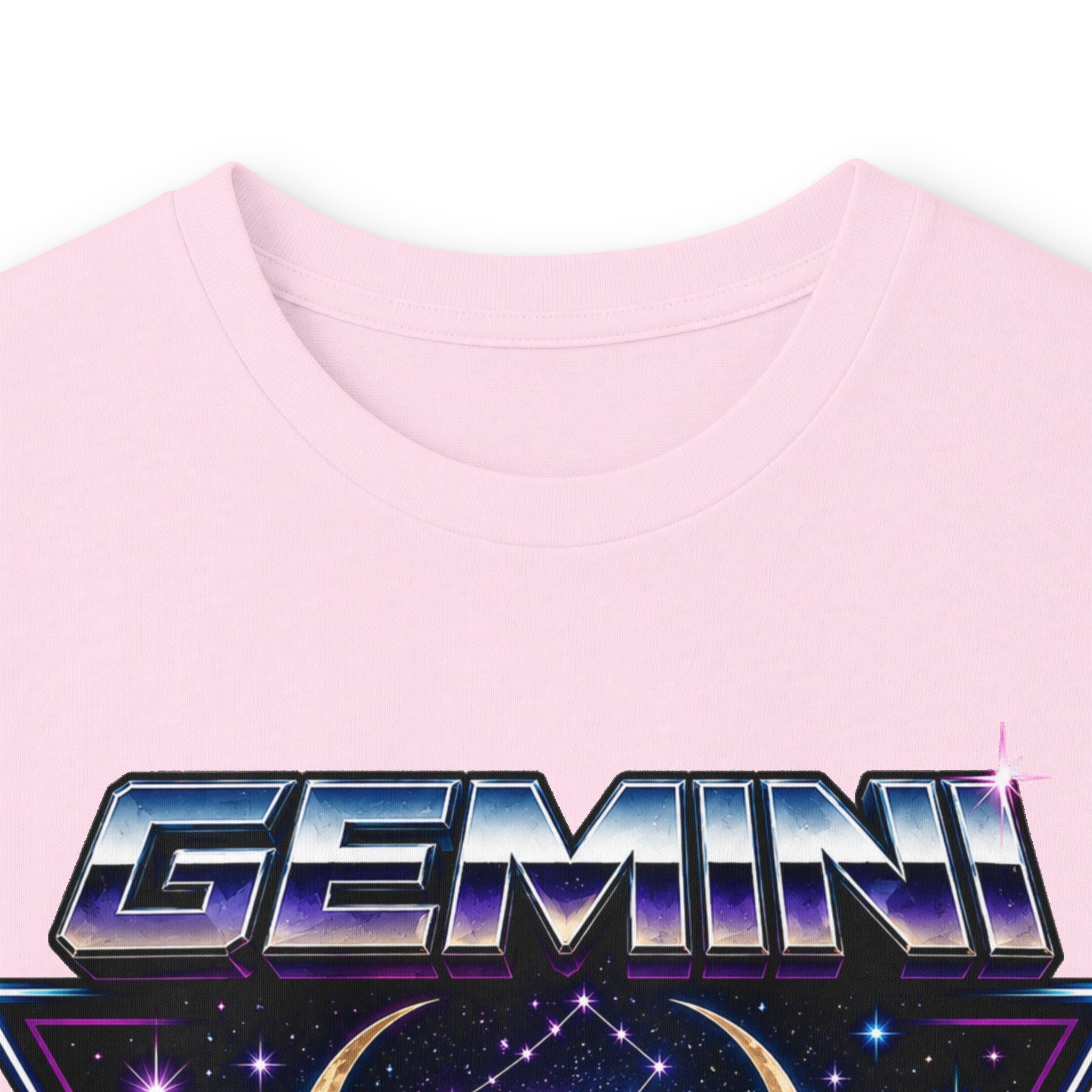Gemini Zodiac Long Sleeve Tee — Retro Twin Goddesses Astrology Shirt