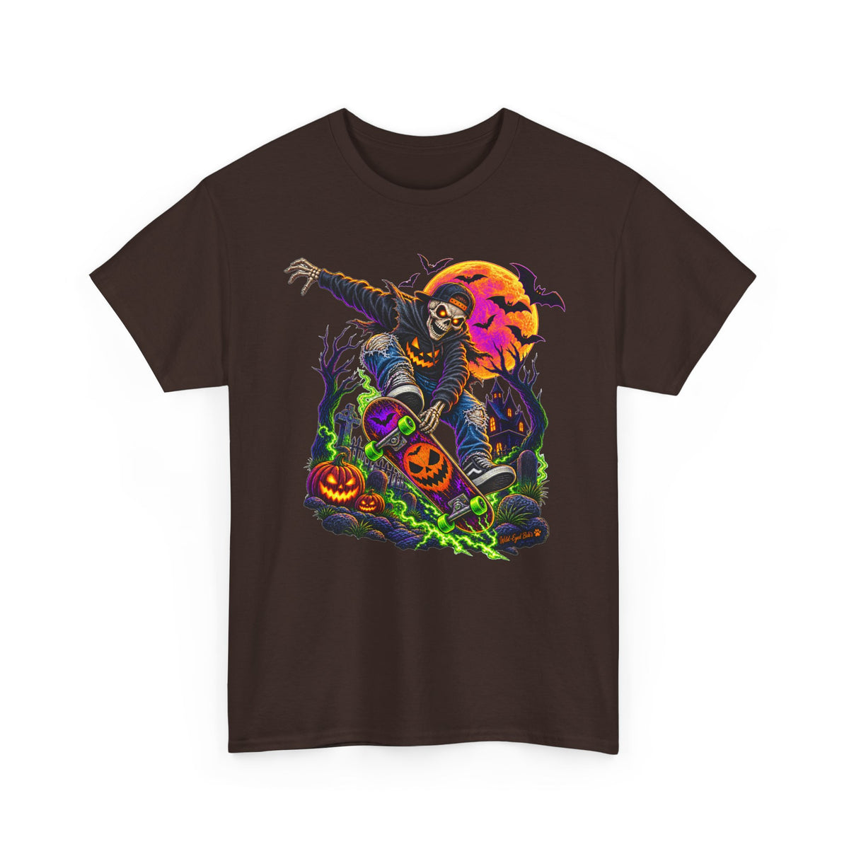 Halloween Scarecrow T-Shirt — Spooky Pumpkin Patch Graphic Tee