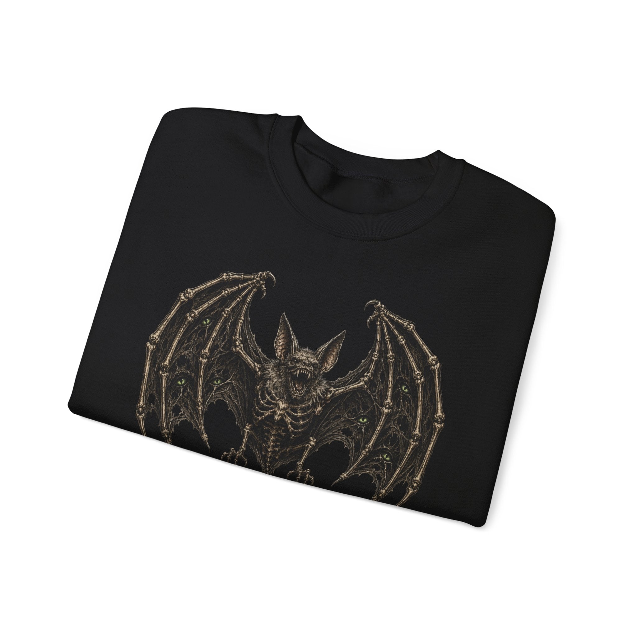 Gothic Bat Crewneck Sweatshirt