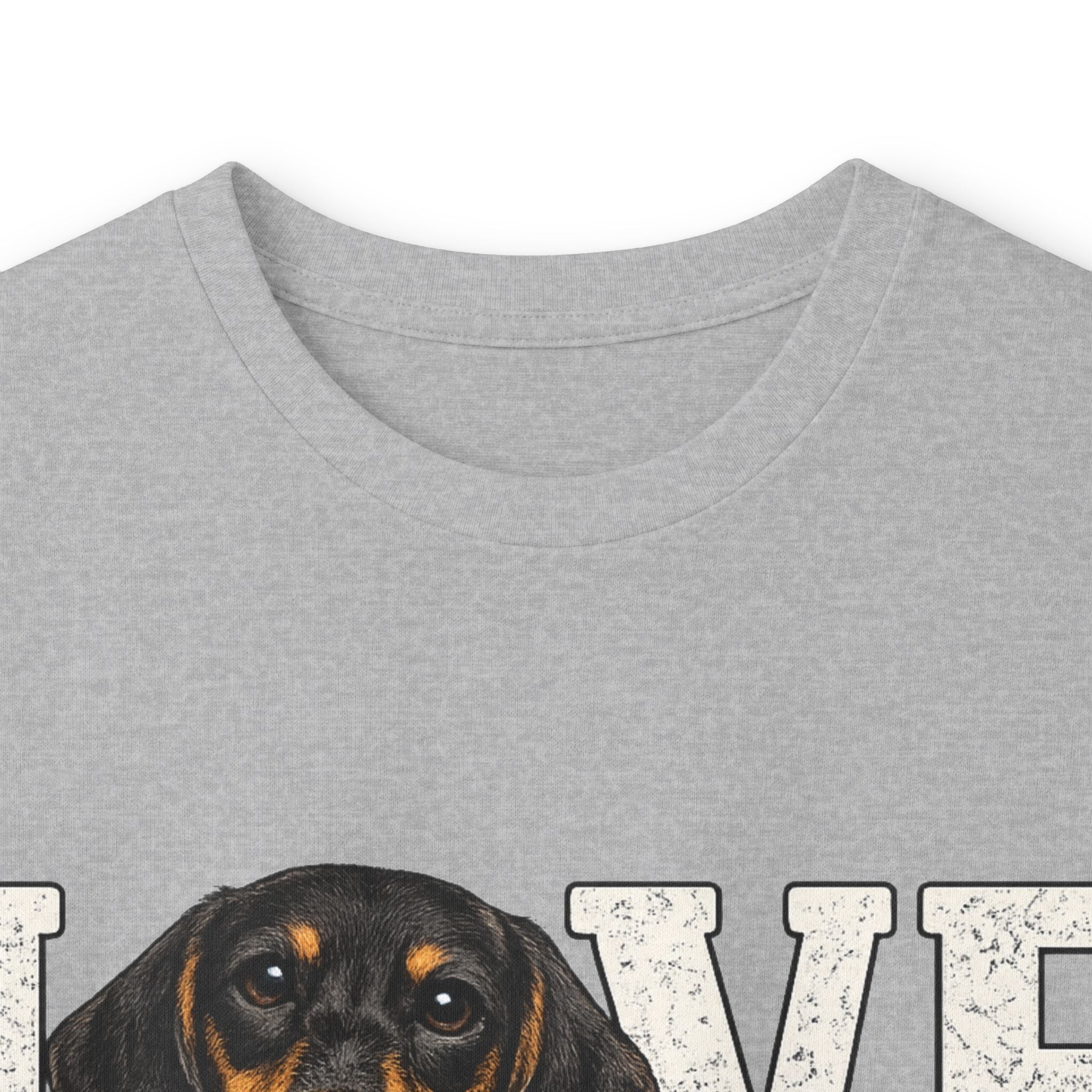 Love Dachshund Long Sleeve Tee - Cute Dog Lover Shirt