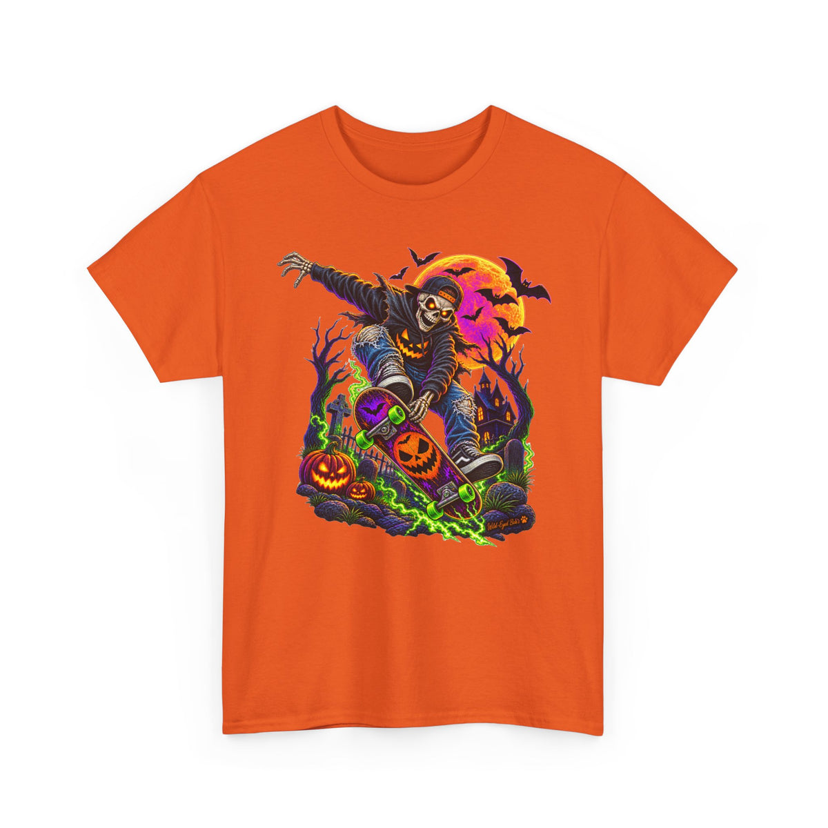 Halloween Scarecrow T-Shirt — Spooky Pumpkin Patch Graphic Tee