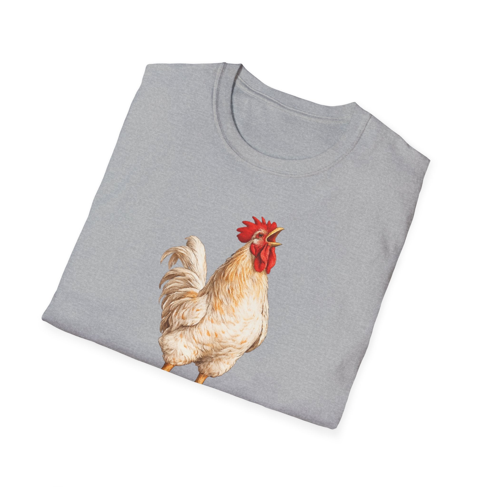 Rooster Morning Mercy T-Shirt – "His mercies are new every morning" Christian Tee
