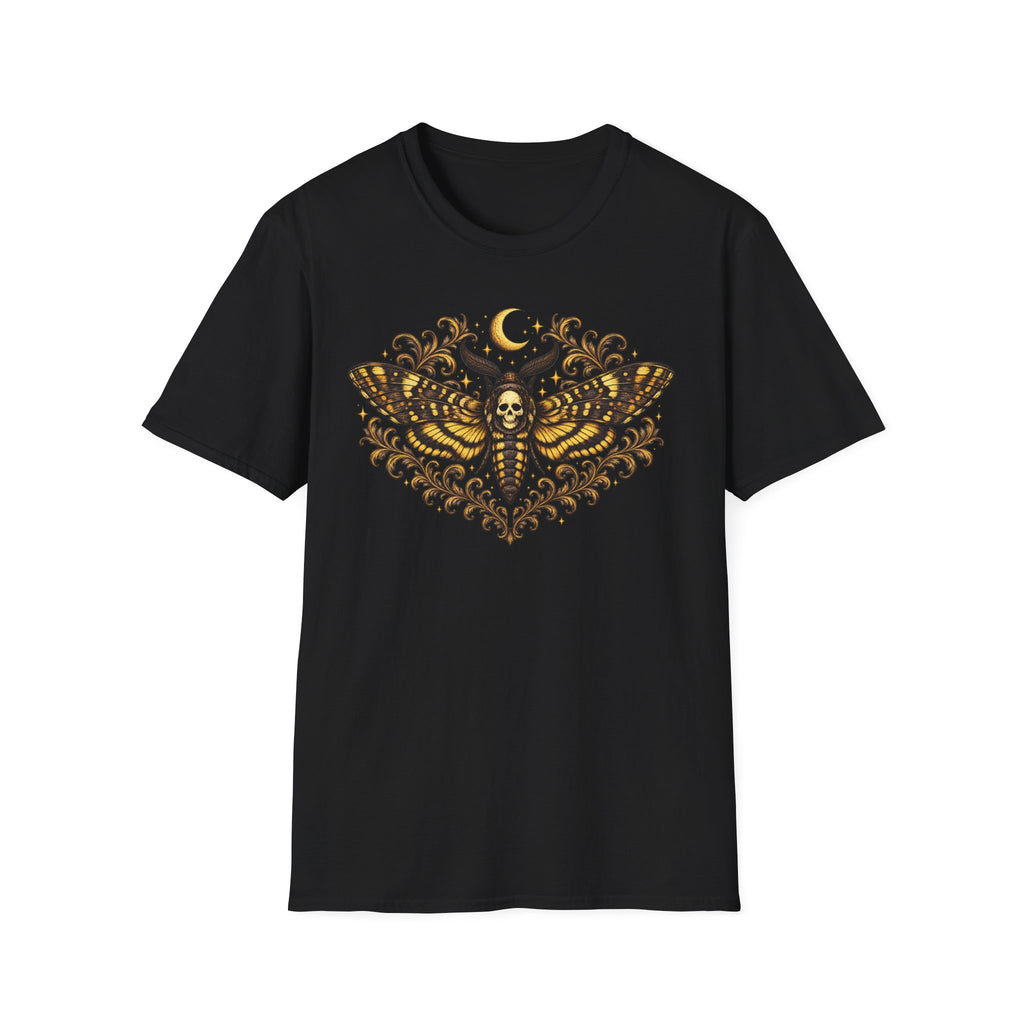 Moth & Moon Gothic Skull T-Shirt