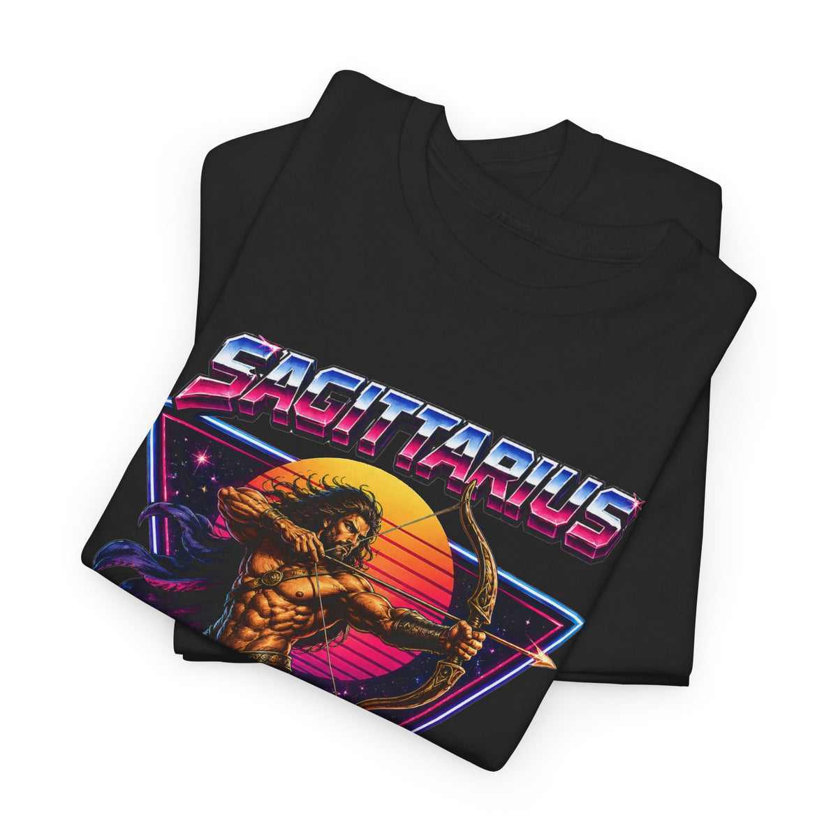 Sagittarius Retro Centaur Astrology Tee