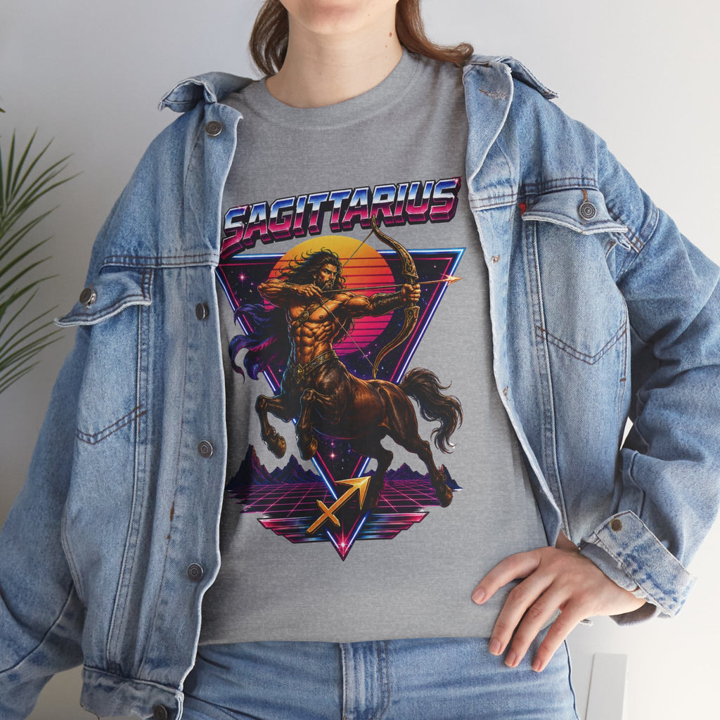 Sagittarius Retro Centaur Astrology Tee