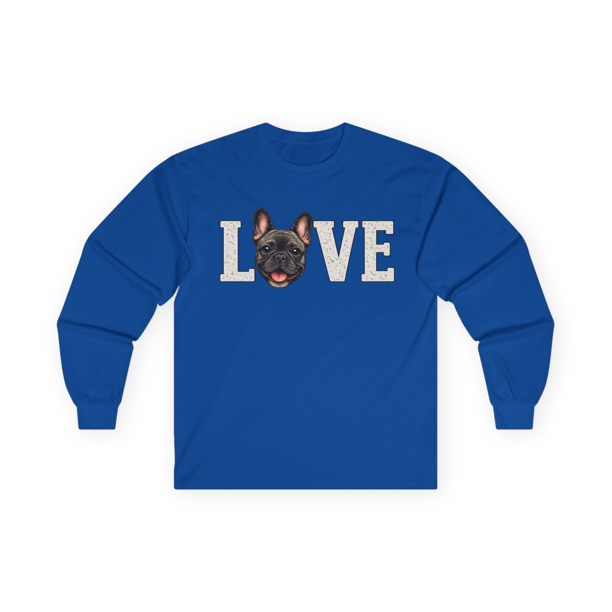 French Bulldog Love Long Sleeve Tee