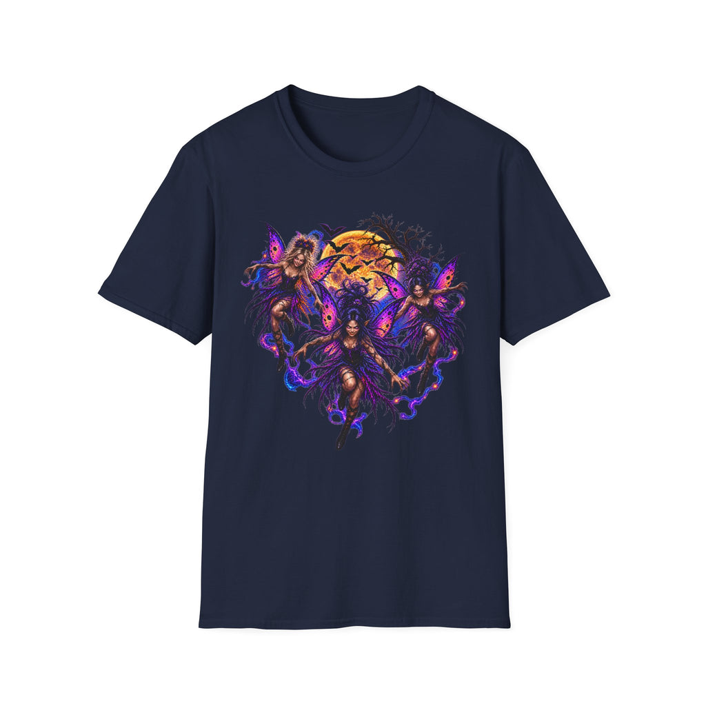 Fairy Moon Tee — Mystical Butterfly Faeries Graphic T-Shirt