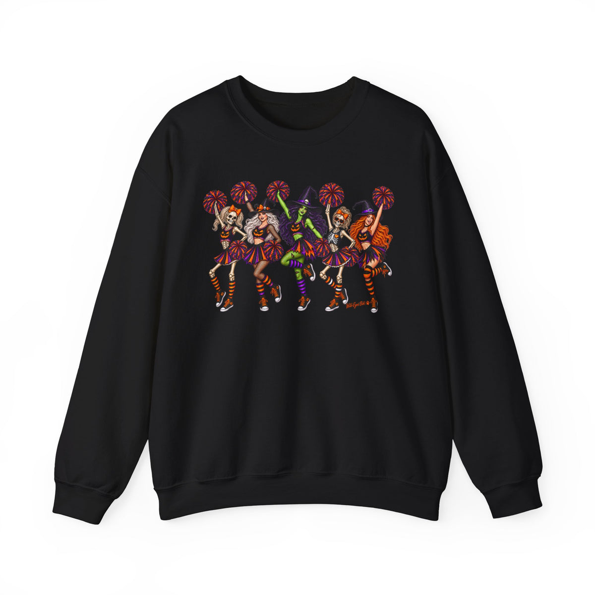 Cheer Squad Halloween Crewneck Sweatshirt
