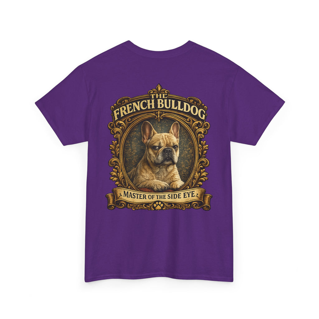 French Bulldog T-Shirt — "Master of the Side Eye" Vintage Dog Tee