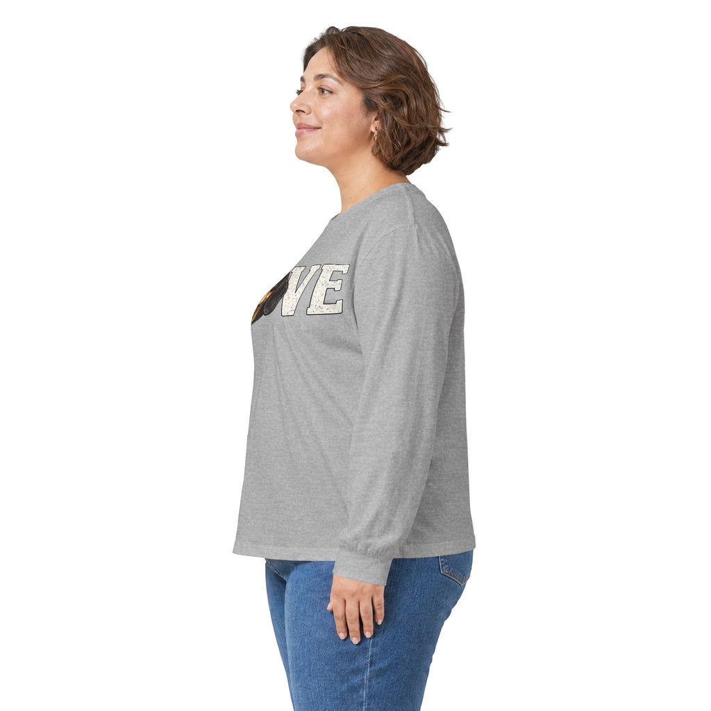 Love Dachshund Long Sleeve Tee - Cute Dog Lover Shirt