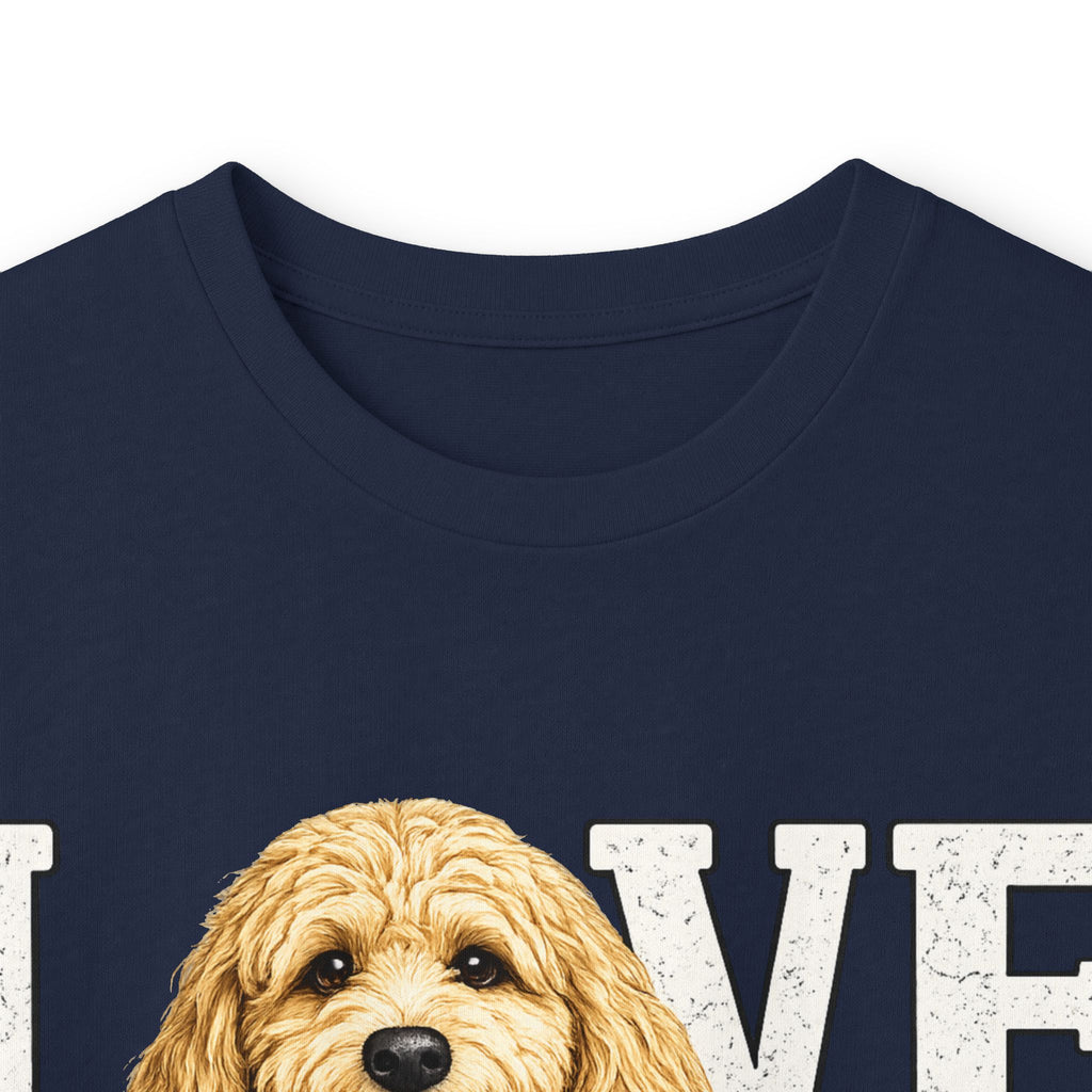 Golden Doodle 'LOVE' Long Sleeve Tee – Dog Mom/Dad Pet Lover Shirt