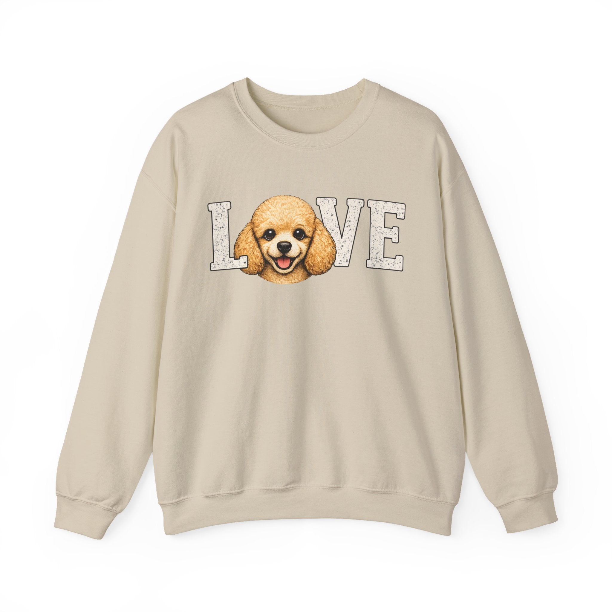 Poodle LOVE - Crewneck Sweatshirt