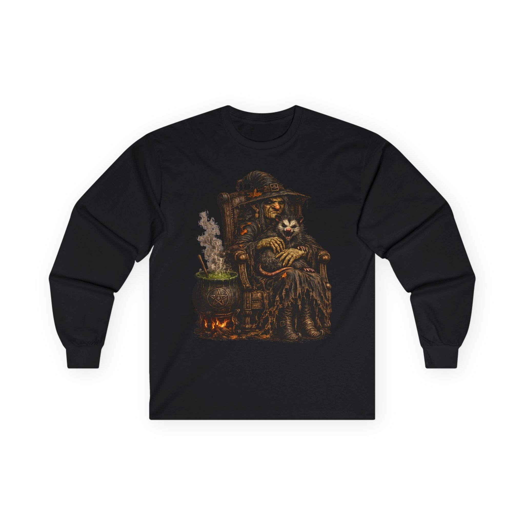 Witch's Brew Halloween Long Sleeve Tee
