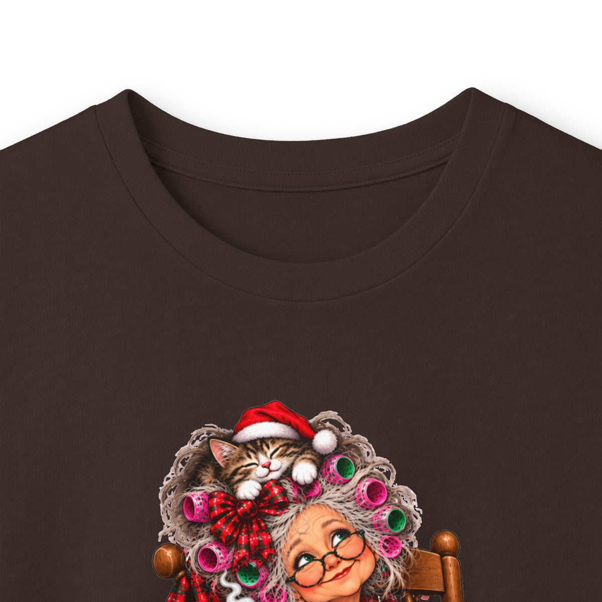 Christmas Cat Lady - cozy Holiday Cats and Coffee